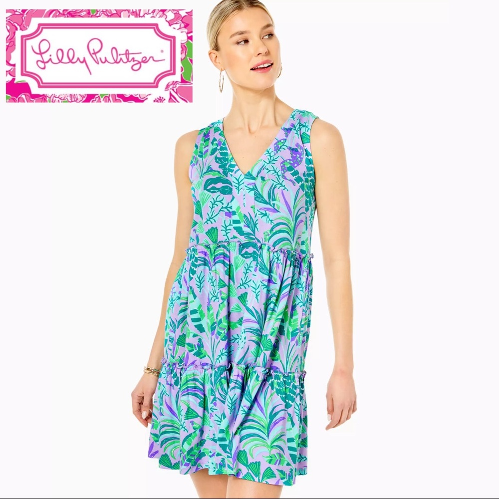 Lilly Pulitzer Lorina Swing Dress - Size Large - NWOT